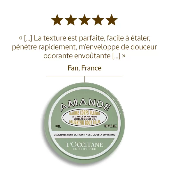 Cheap L'Occitane Baume Corps Plaisir A L'Amande 100Ml