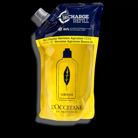 Hot L'Occitane Éco-Recharge Gel Douche Verveine Agrumes 500Ml