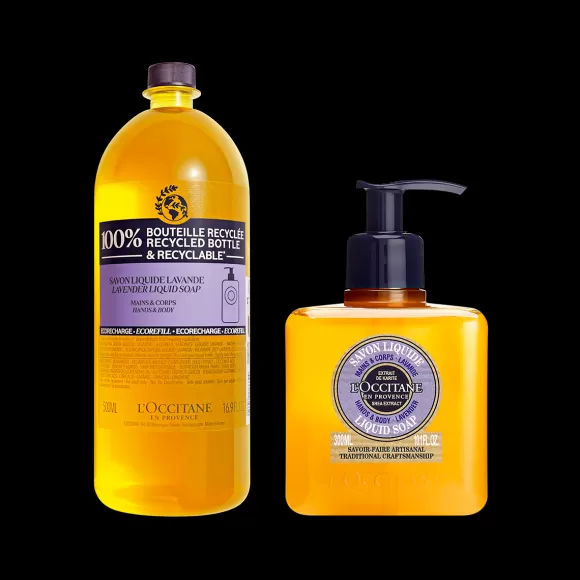 Discount L'Occitane Duo Savon Liquide Lavande 300Ml Et Son Éco-Recharge