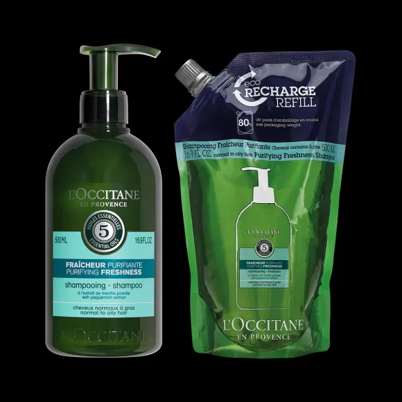 Best L'Occitane Duo Shampoing Fraicheur Purifiante