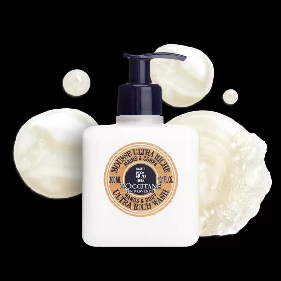 Best Sale L'Occitane Mousse Ultra Riche Mains & Corps Karite 300 Ml