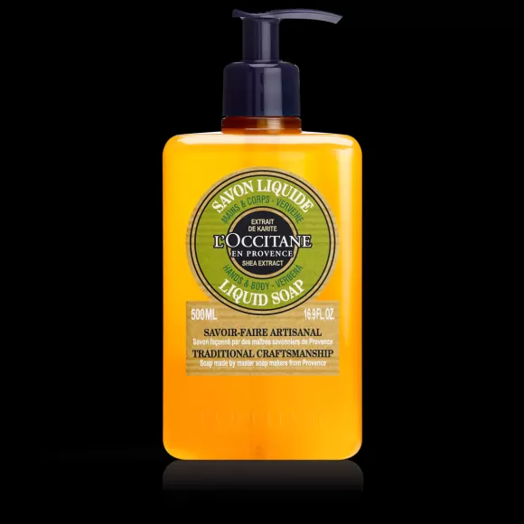 Shop L'Occitane Savon Liquide Mains & Corps Karite Verveine 500Ml