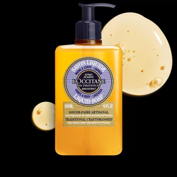 Discount L'Occitane Savon Liquide Mains & Corps Lavande - Karite