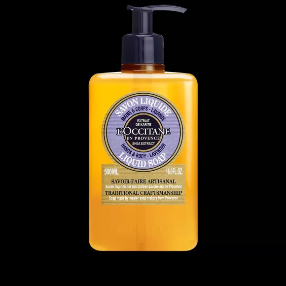 Discount L'Occitane Savon Liquide Mains & Corps Lavande - Karite